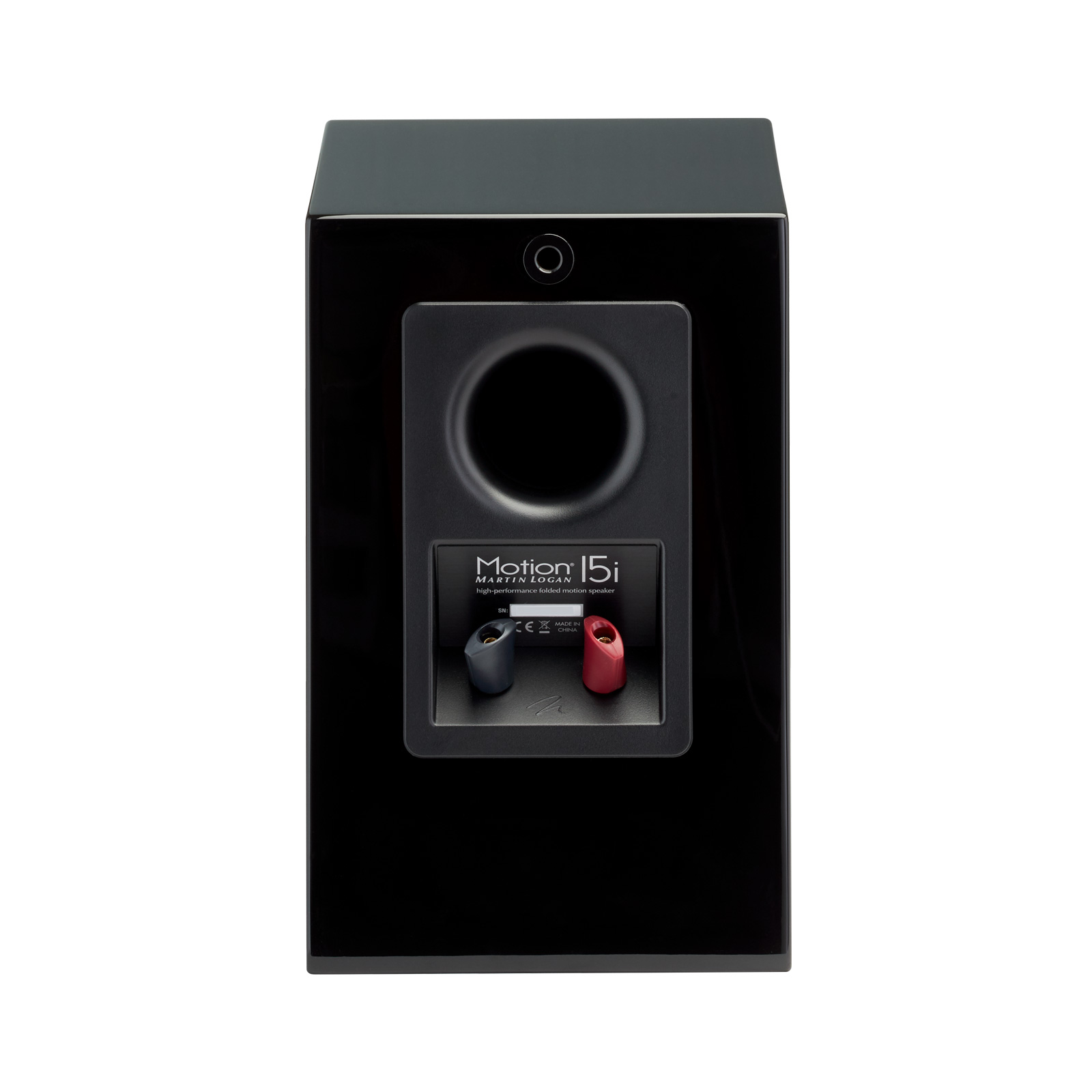 Back of MartinLogan Motion 15i Bookshelf Speaker