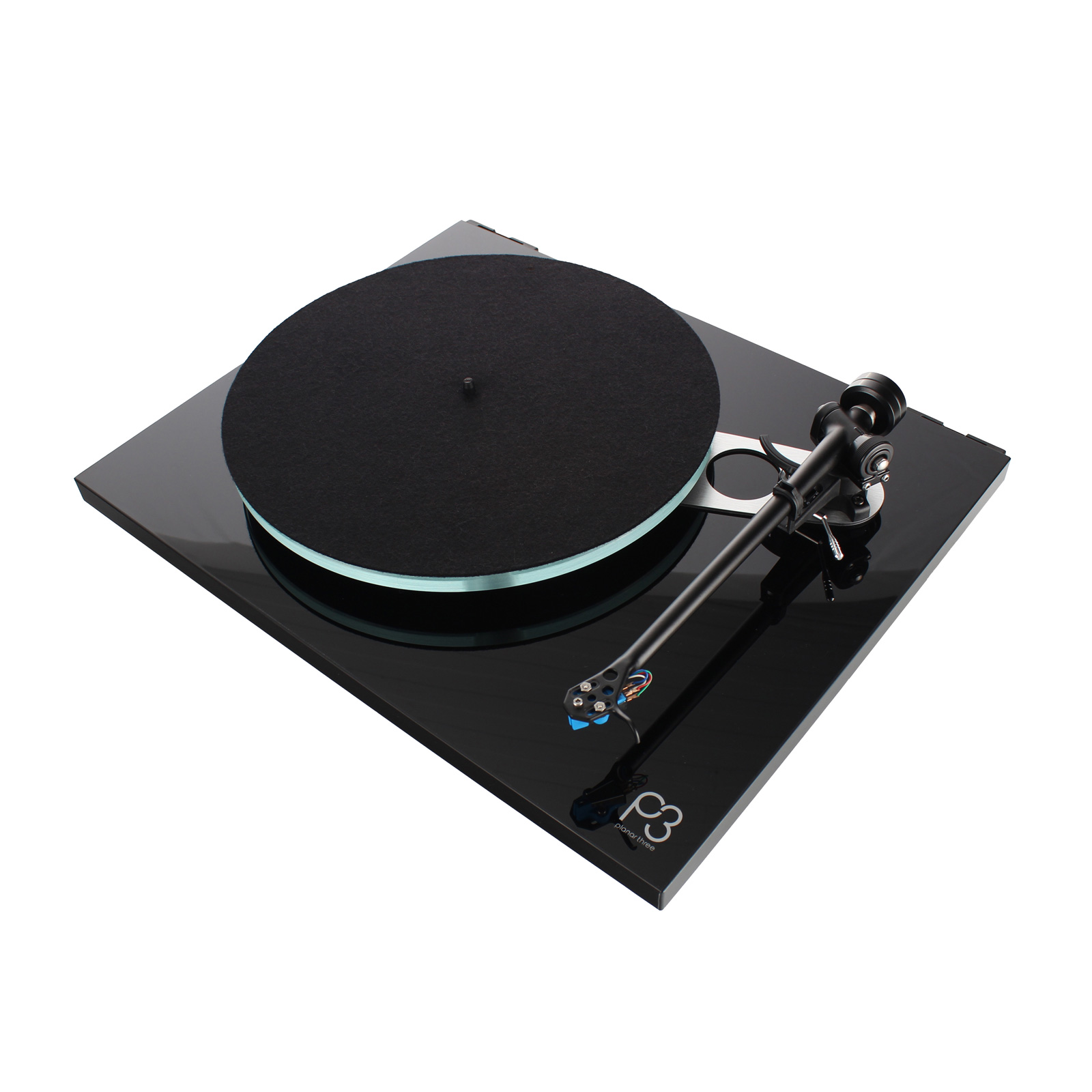 Side of Rega Planar 3 Turntable