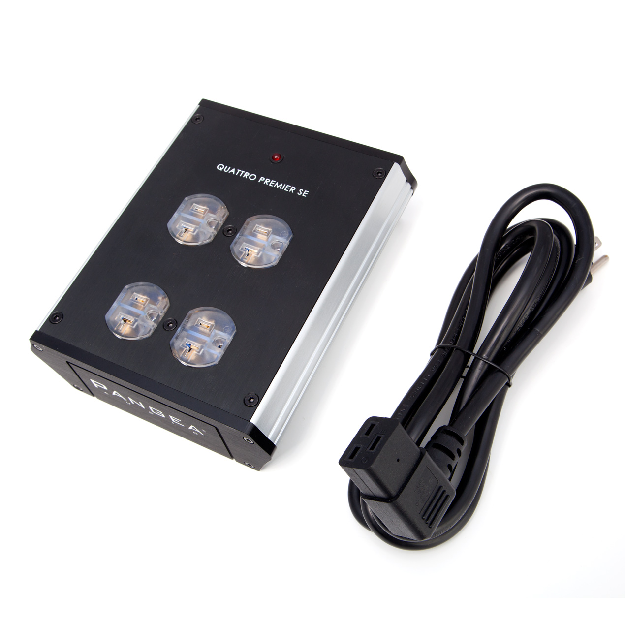 Full Parts Of Pangea Audio Quattro Premier SE - 4 Outlet Power Center 20 Amp