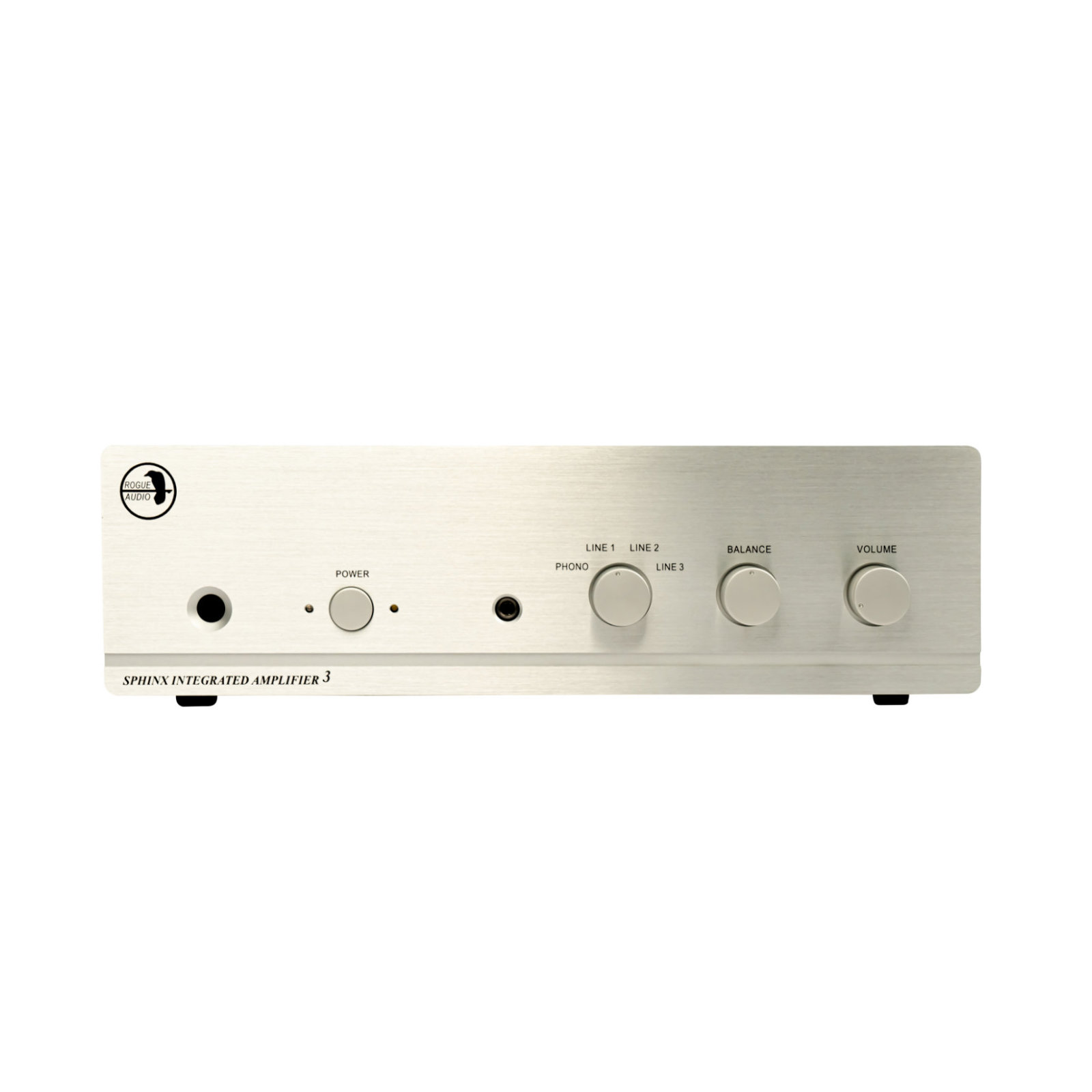 Front of Rogue Audio Sphinx v3 Integrated Amplifier