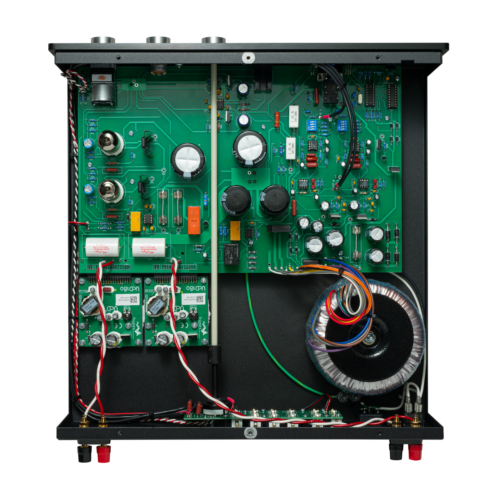 Interior of Rogue Audio Sphinx v3 Integrated Amplifier