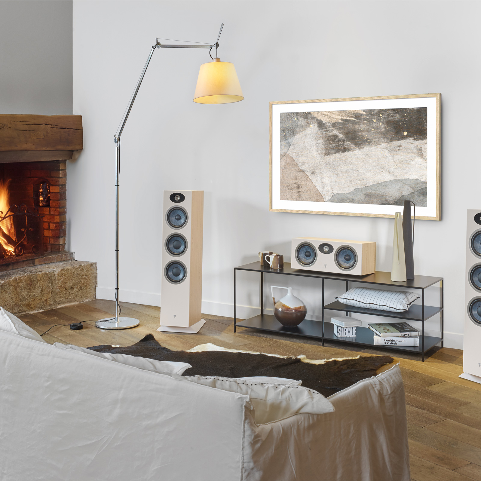 Home display of Focal Theva N3 Floorstanding Speaker