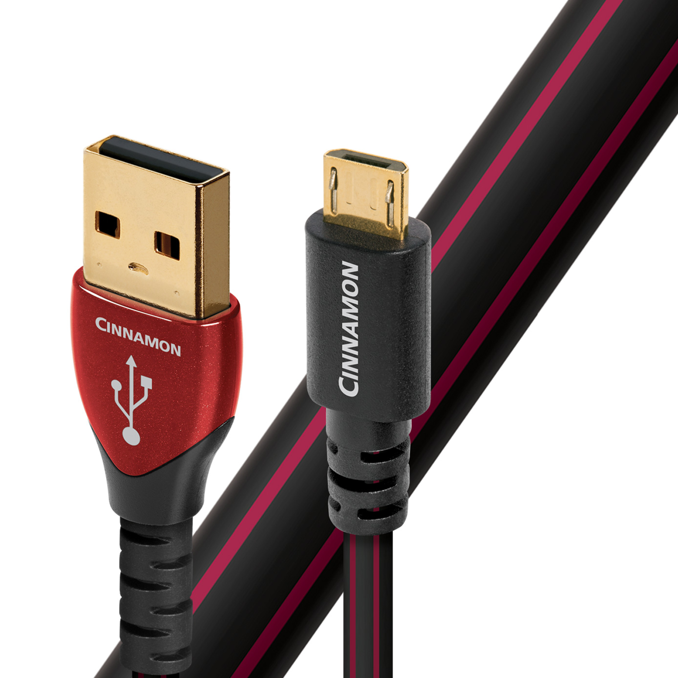 AudioQuest Cinnamon USB Cable - USB-A to Micro-B - 2.0 Cable - 0.75 Meter