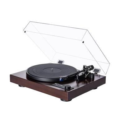 Dual CS 618Q Direct Drive Turntable - Gloss Walnut - Ortofon 2M