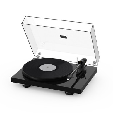 Pro-Ject Debut Carbon EVO Turntable - Gloss Black - Sumiko Rainier