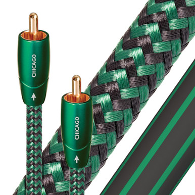 オ−ディオクエスト Chicago AudioQuest Chicago Interconnect Cable - 1.0 Meter - RCA to RCA - Pair