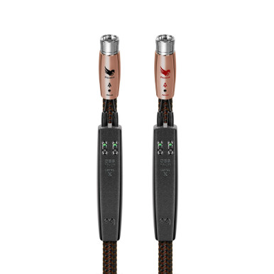 audioquest DBS 72V XLRケーブル 約1m　２本ペア訳あり品 AudioQuest Pegasus Interconnect Cable - 72V DBS - 1.0 Meter - XLR