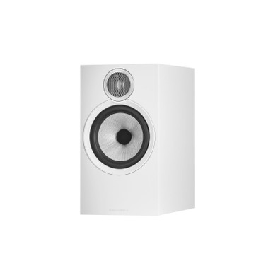Bowers & Wilkins 606 S3 Bookshelf Speakers - White - Pair