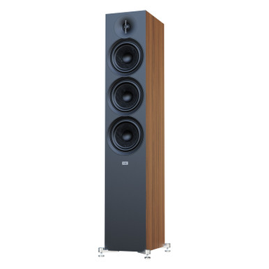 ELAC Debut 3.0 F6.3 Floorstanding Speaker - Walnut - Each - Audio