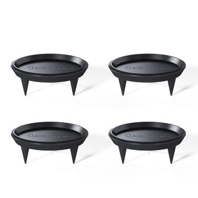 IsoAcoustics Carpet Discs for GAIA III Neo - Set of 4 - Black