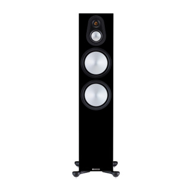 Monitor Audio Silver 500 7G Floorstanding Speaker - Gloss Black - Each