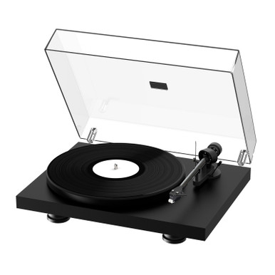 Pro-Ject Debut Carbon EVO Turntable - Satin Black - Sumiko Rainier Cartridge