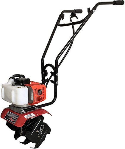 GardenTrax Mini Tiller Cultivator Powerful 33cc 2-Cycle Engine