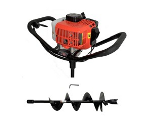 Garden Trax Earth Auger Combo 43cc 2cycle Powerhead with 8 Inch Bit