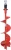 Garden Trax 8-Inch Earth Auger Bit