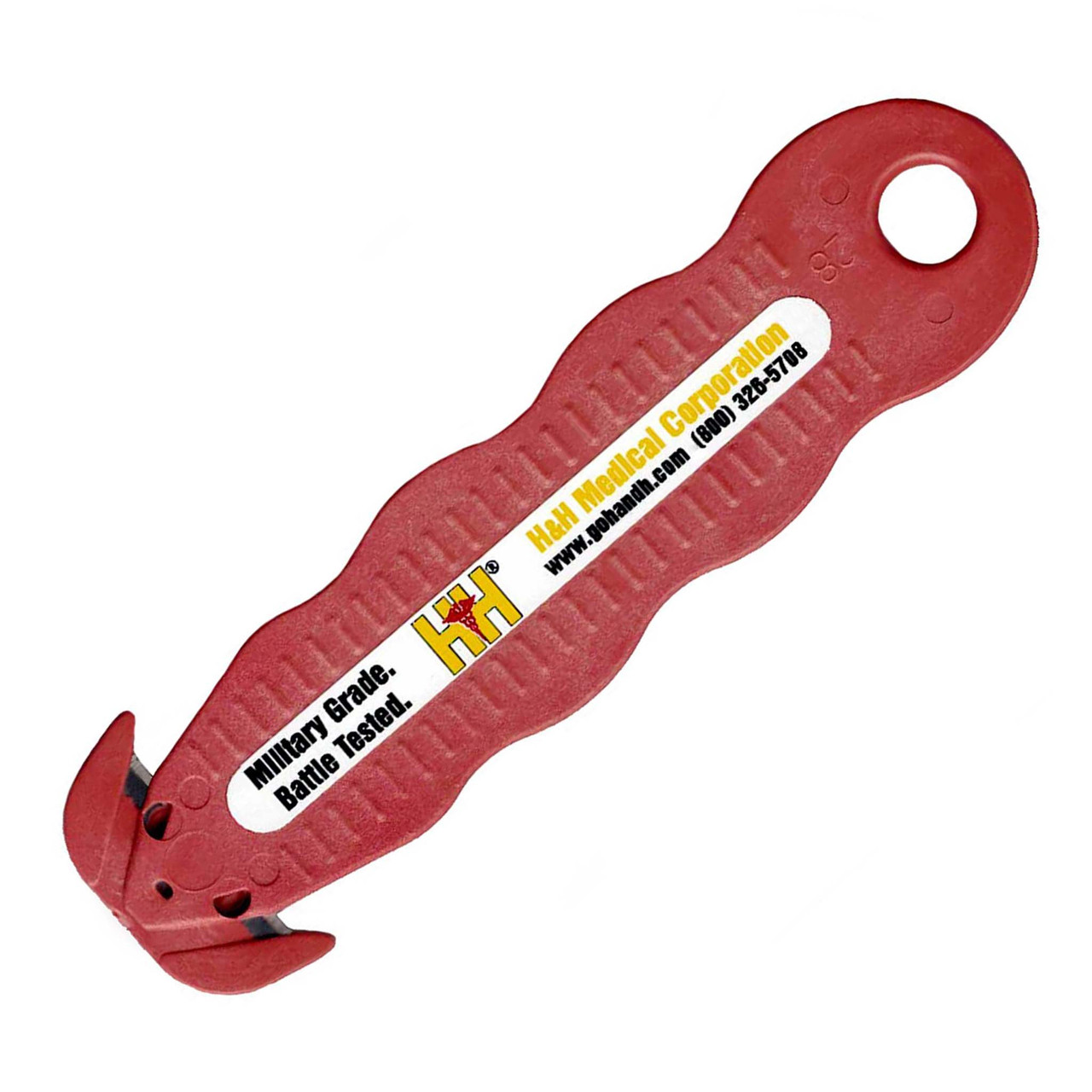 San Jamar Klever Kutter Safety Cutter , Red , 3/Pack (San KK403)