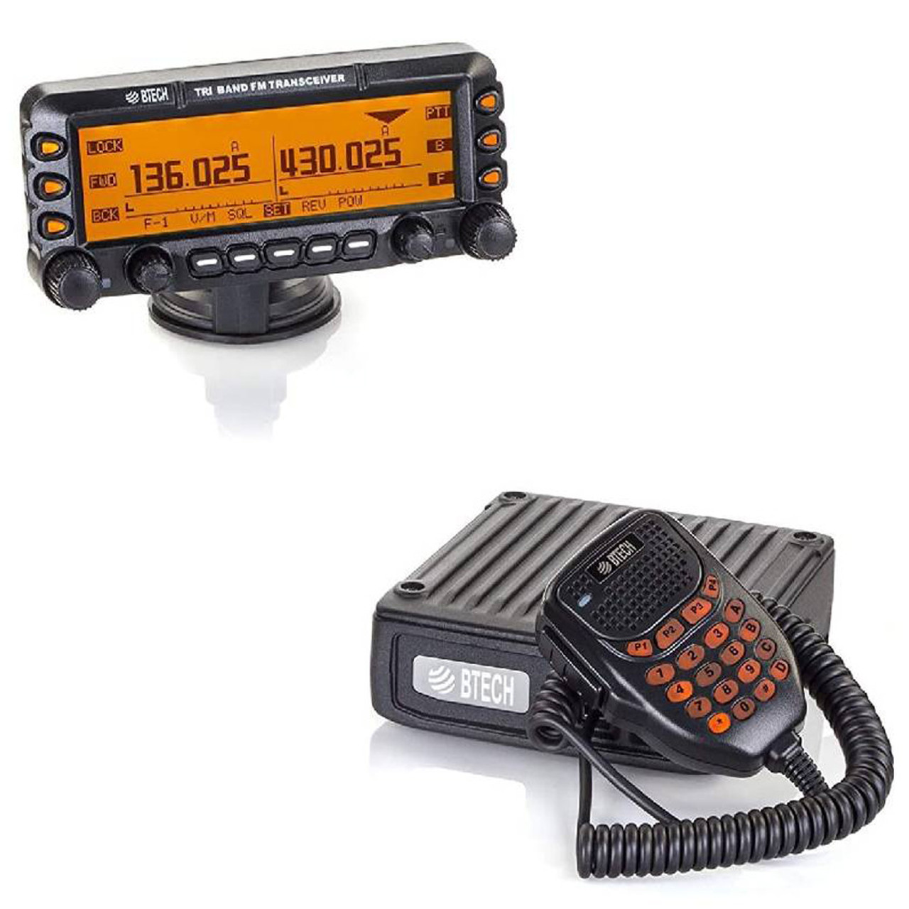 BTECH Mobile 50 Watt Tri-Band Radio UV-50X3