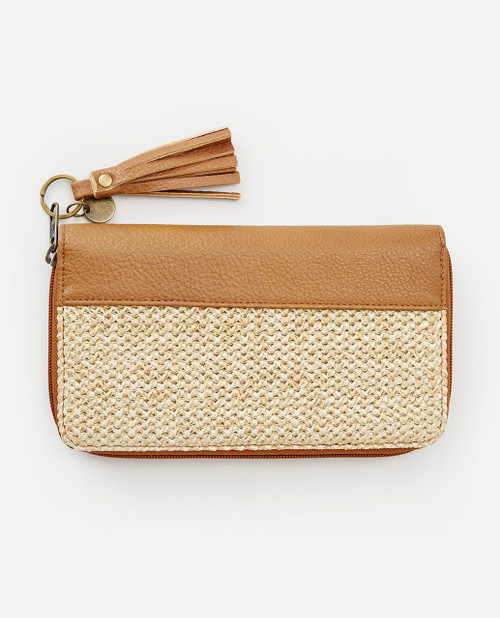 Surf Gypsy Oversized Wallet - Natural