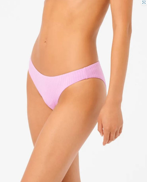 Premium Surf Cheeky Coverage Bikini Bottom - Violet 