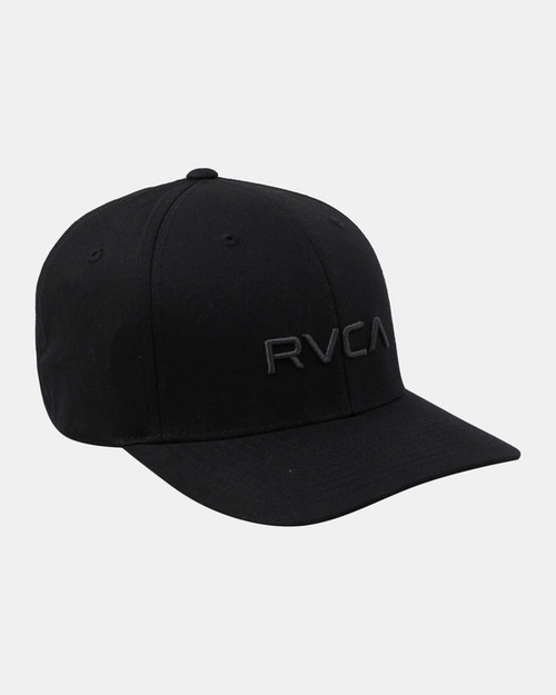 RVCA Flex Fit Hat - Black  
