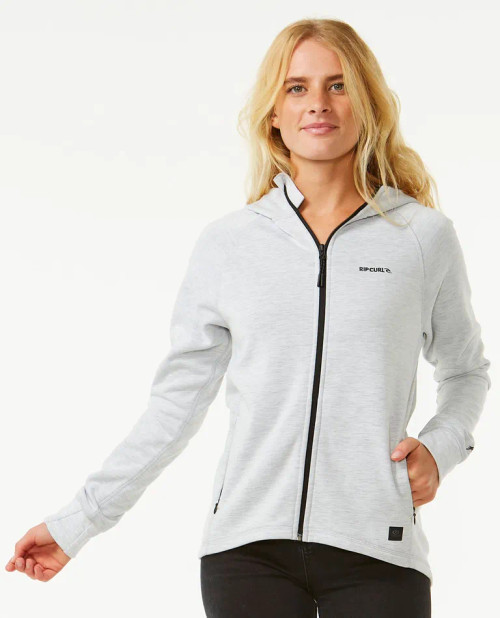 Anti-Series Flux III Zip Through Jacket - Light Grey Heather