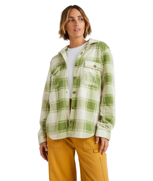 Forge Fleece Shirt - Green Eyes