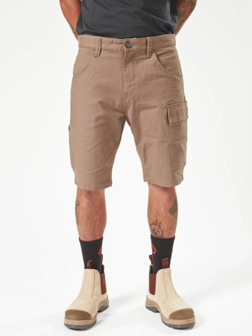 Volcom Workwear Caliper Work Short - Brindle