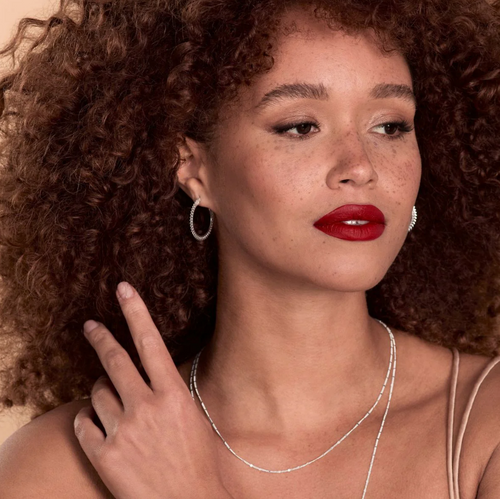 Radiance Hoop Earrings - Silver 