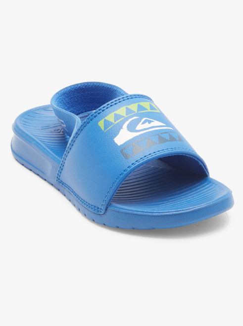 Boys Bright Coast Strap Sliders - Blue 4  Boys Bright Coast Strap Sliders - Blue 4