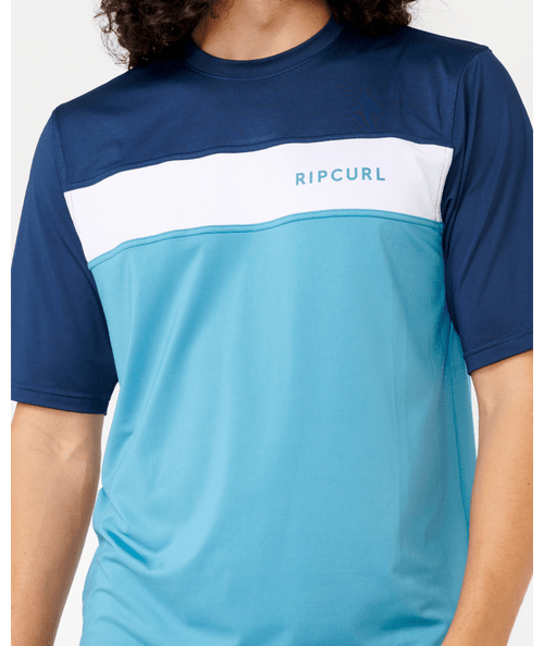 Undertow Short Sleeve UV Tee - Ocean