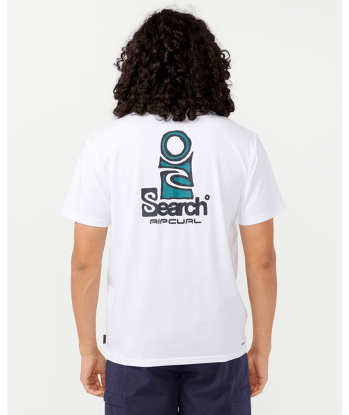 VaporCool Search Stack Tee - White