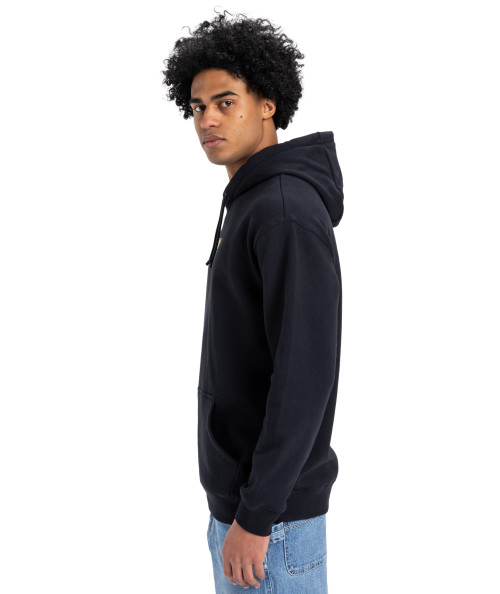 Mens Strategy Pullover Hoodie - Black