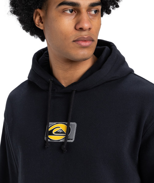 Mens Strategy Pullover Hoodie - Black