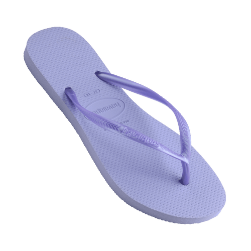 Slim Metallic Thongs - Lilac Breeze Slim Metallic Thongs - Lilac Breeze