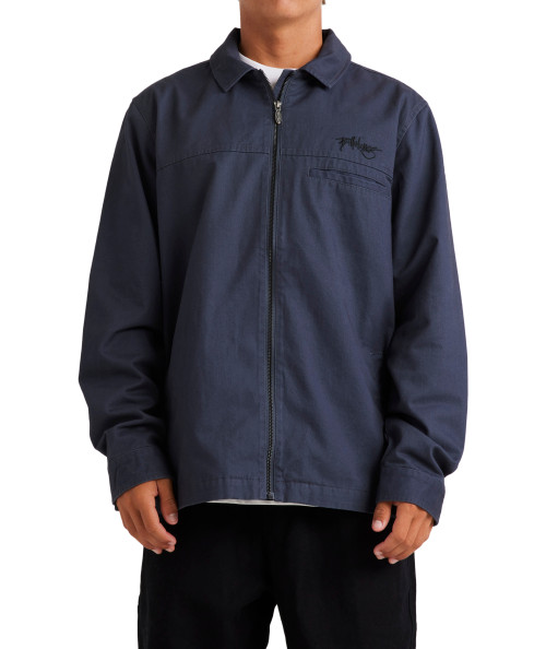 Mens Jimmy Jacket - Graphite Indigo