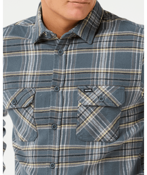 Griffin Flannel Shirt - Pine Night