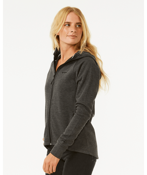 Anti-Series Flux III Zip Through Jacket - Black Marle