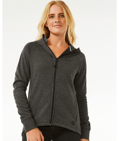 Anti-Series Flux III Zip Through Jacket - Black Marle