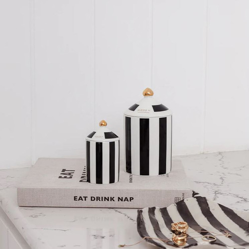 Jasmine, Amber & Saffron Ceramic Candle 360g