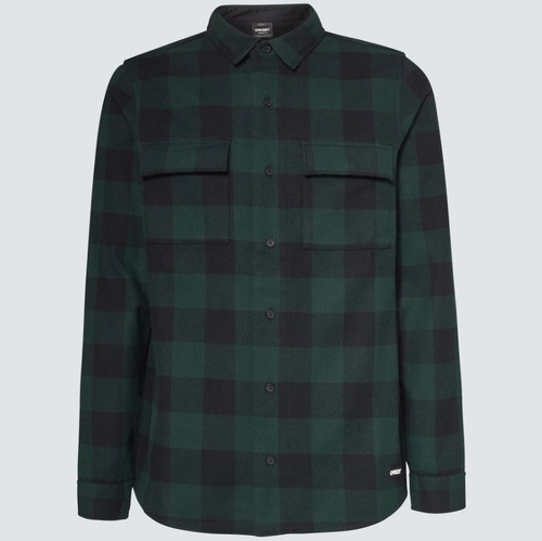 Bear Cozy Flannel - Hunter Green