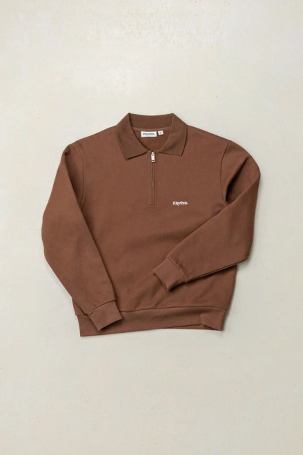Furnace Quarter Zip - Brown