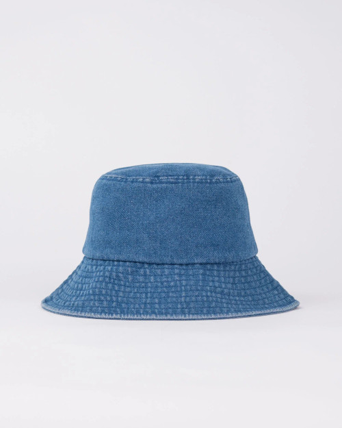 Miss Me Denim Bucket Hat - Blue