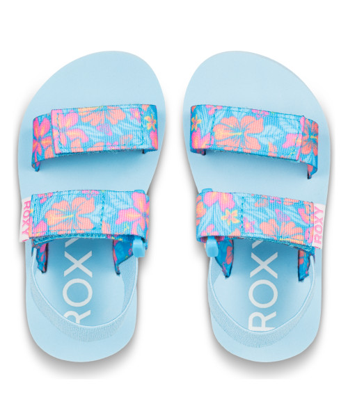 Girls Tw Roxy Cage Slides - Sky Blue