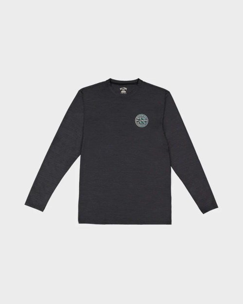Men's Rotor Shoreline Rash Vest - Black Heather
