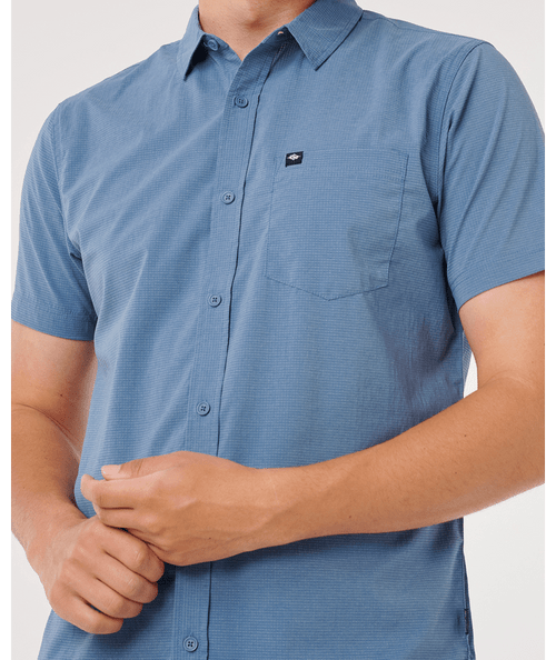 Aerotech Short Sleeve Shirt - Bluefin Aerotech Short Sleeve Shirt - Bluefin