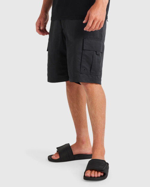 Maldive Atoll Cargo Shorts - Black