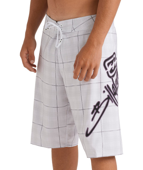 Script OG 22" Boardshorts - Grey