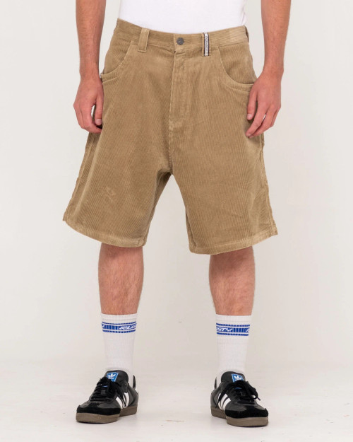 Flip Daddy 22" Baggy Cord Short - Khaki