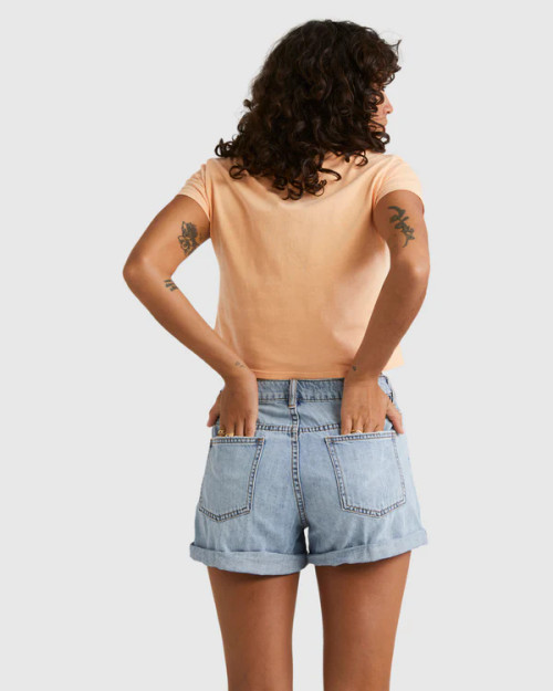 Frankie Denim Shorts - Water