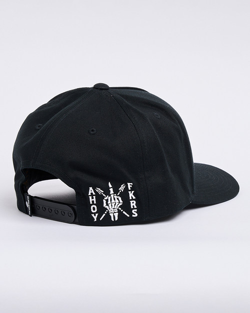 Ahoy Fkrs Storm Twill Snapback - Black